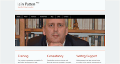 Desktop Screenshot of iainpatten.com